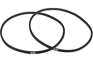 QUARKZMAN 2 Stück O-650 O-Typ Keilriemen 650mm/25,6" Innere Länge x 0,39" Breite x 0,24" Höhe Antriebsriemen, O-Typ Geschlossener Gummi-Übertragungsriemen