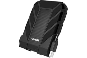 ‎ADATA ADATA HD710 Pro - 1 TB, externe Festplatte mit USB 3.2 Gen.1, IP68-Schutzklasse, schwarz,langlebig, wasserdicht und staubdicht mit militärischer Zähigkeit in mehrschichtigen Festplatten