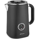 Conti CK-300 Therma Dijital Kettle 1.7L | Dokunmatik Ekran | Sıcak Tutma Fonksiyonu | Double Wall El Yakmayan G&ouml;vde | &Ccedil;ay, Ka