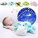 Price comparison product image Edited Plush Toy Romantic Starry Sky Projector for Baby, Sweet Animal Soft Comfort Plush LED Night Light, with 62 Hypnotic Music, Accompany your baby to sleep (Butterfly)