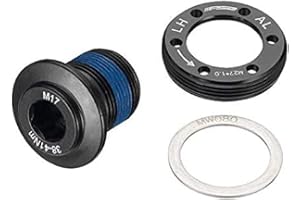 FSA Mega Exo QR-17 Gossamer and Comet NBD Crank Bolt - Black, Size M17