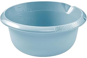 keeeper Universal-Schüssel mit Ausguss, Rund, 1,5 l, Ø 20 cm, Björk, Nordic Blue