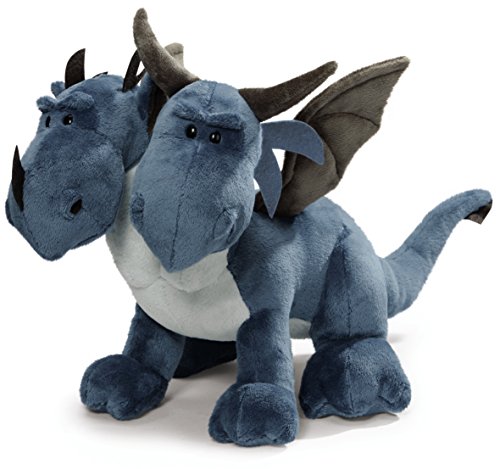 Preisvergleich Produktbild Nici 37488 - Drache Doppelkopf - stehend, Plüschtier, 30 cm