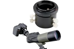 Starboosa Spotting Scope Camera Adapter Mount for Canon SLR Camera - with T-Ring - for Birding and Photography