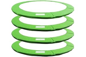 ULTRAPOWER SPORTS Coussin de Protection pour Trampoline Rond de Ø 245cm 8FT, Ø 305cm 10FT 6barres, Ø 305cm 8barres, Ø 366cm 12FT, Ø 396cm 13FT, Ø 430cm 14FT destiné au Remplacement