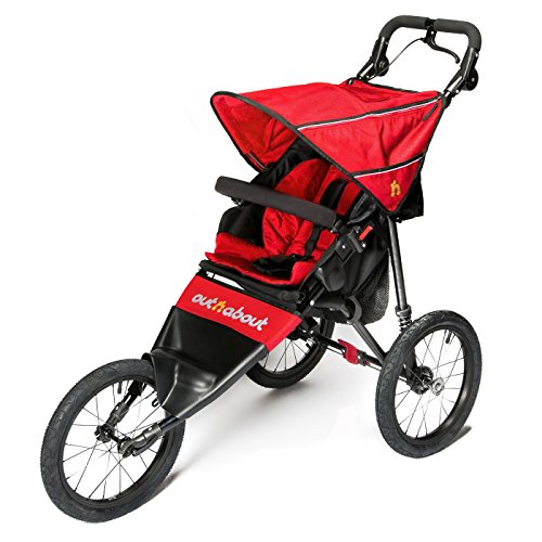 Out n About Nipper Sport v4 Stroller Carnival Red