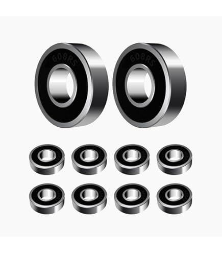 4 stuks 6003RS/2RS kogellagers, rubber verzegelde kogellagers voor