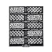 Susenstone Reusable Stamping Tool Nail Art Template Stickers Stamp Stencil Guide Tips