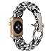 Produktbild Hunpta Sport Nylon Seil Überleben Armband Uhrenarmband für Apple Watch Series 3 38MM (H)