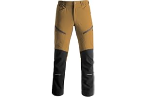 KAPRIOL Vertical Trousers Ochre/Black L Unisex-Adulto
