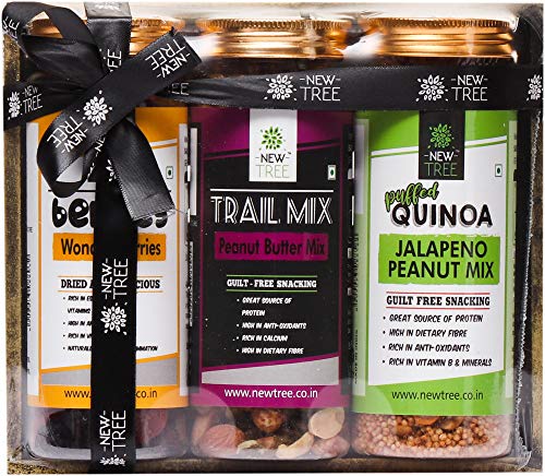 New Tree Gift Tray Pack of 3 Trail Mix n Seeds