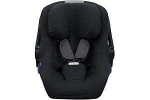 JYOKO KIDS Funda de Algodón para Silla Portabebé Compatible con Concord Neo y Jane Koos (Black Series)