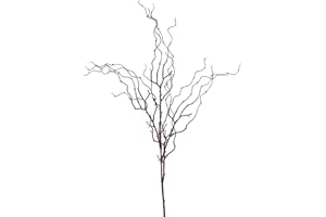 DORCCSI Künstliche Äste, 119,4 cm, geweihförmiger Kunststoffzweig, künstlicher getrockneter Baumzweig, dekorativer Pflanzenzweig für Blumenarrangements, Weihnachtsfeierbedarf, Heimdekoration, Zweigbaum, künst