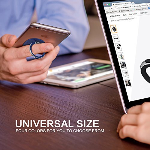 AOPETIO Telefon Handy Ring Halterung Handys Zubehör Ständer 360°drehbar Kickstand Finger Griff Halter für Tablets Smartphones AOPETIO Telefon Handy Ring Halterung Handys Zubehör Ständer 360°drehbar Kickstand Finger Griff Halter für Tablets Smartphones