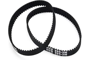 Emiif 2 Stück Riemen für B-o-s*ch Zahnriemen für PBS 75 & PBS 75 E Ersatzteil, 1604736005 Ersatzriemen