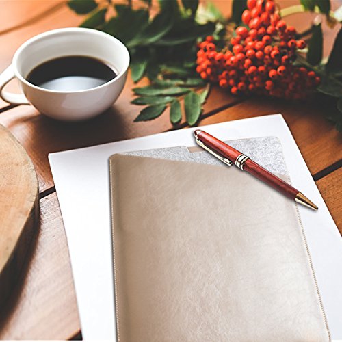 WALNEW 13.5 Microsoft Surface Book 13.5 Zoll Schutzhülle, Hülle, Case, Cover, mit Zwei-Taschen-Design mit Geschütztem Inneren und Externem Mousepad,Gold - 7