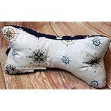 Leseknochen, Zierkissen, Nackenkissen, Tablethalter, Keilkissen