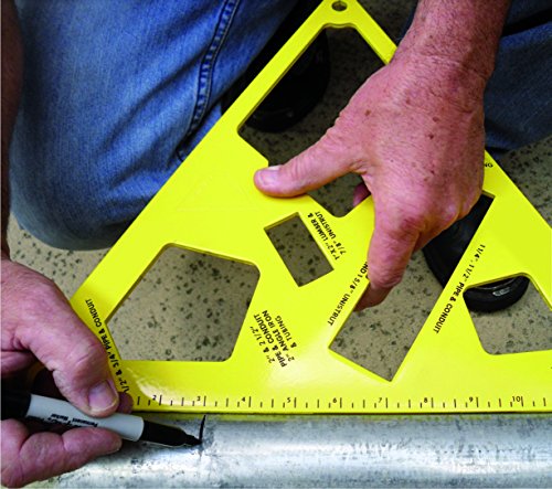 Peddinghaus Handwerkzeuge Vertriebs GmbH Sägewinkel Dreieck „Tri Vice“ , 1 Stück, , gelb, 6460010001 - 2