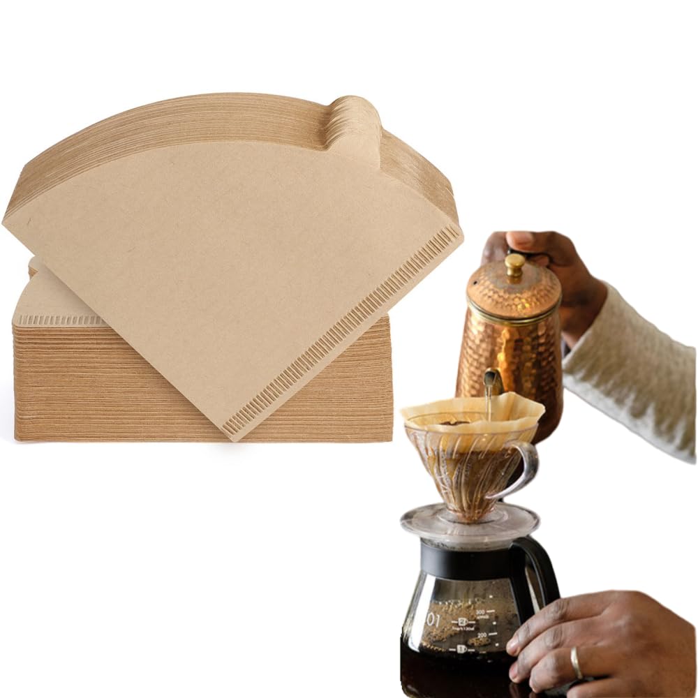 Review of Cone Shaped Unbleached All Natural Coffee Filters Size 02 100 Count