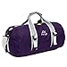 Produktbild elecfan Wasserfeste Reisetasche, Wasserdicht Handgepäck Reisetasche Sporttasche Folding Fitness Bag Sport Outdoor Training Bag für Fitness, Sport und Reisen (Violett)