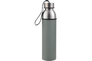 BERGNER Walking Allioto - Bottiglia Thermos da 570 ml - Fatta in acciaio inossidabile e rivestimento antinieto - verde - ottima qualità e durata - per tutti i tipi di attività
