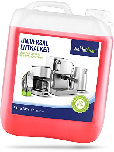 WoldoClean Entkalker für Kaffeevollautomaten 5 Liter Kanister für Kaffemaschinen Kaffeevollautomat
