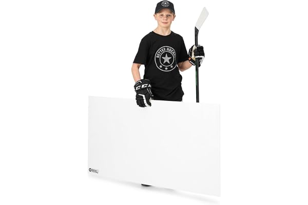 Better Hockey Extreme Shooting Pad - Storlek 150 x 75 cm - Skottplatta för Hockey och Innebandy - Fantastiskt Glid med Puckar - Perfekt för Skotträning och Klubbteknik