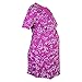 Heavenly Bump Maternity Forget-Me-Not Print Tunic - Magenta 10 Magenta