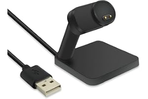 sciuU Stacja ładująca kompatybilna z Xiaomi Mi Band 6 & Mi Band 7 & Mi Band 5 & kompatybilny z Amazfit Band 5, magnetyczny kabel do ładowania, stojak, ładowarka z kablem USB 1 m
