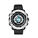Price comparison product image WJ Smart Sports Watch 3DUI Color Waterproof Bluetooth Watch APP Reminds Calorie Calorie Heart Rate Heart Rate Sleep Health Monitoring Multi-Function Watch,Blackbelt(Steelring)