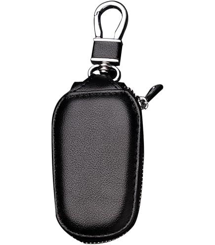 Lot De 2 Sacs Bloqueur RFID Pour Clés De Voiture - Fibre Carbone - Protection Anti-Piratage Sans Clé