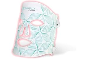 NRO Omnilux Contour Face. Von der FDA zugelassene flexible LED-Lichttherapiemaske. Professionelle Behandlung in Klinikqualität für Anti-Aging und Anti-Falten (Women)