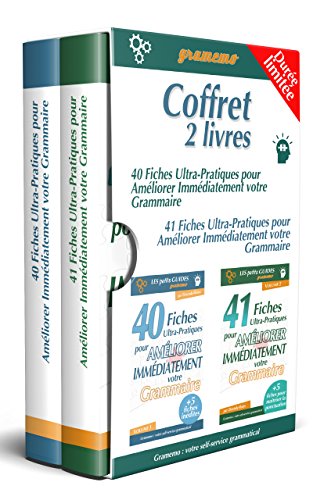 Download Gramemo — Coffret 2 livres: DURÉE LIMITÉE Toutes nos fiches de grammaire 2014-2016 enfin réunies