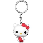 Funko POP Anahtarlık: Sanrio- Hello Kitty | Goodies Officiels Anime - &Ccedil;anta ve Sırt &Ccedil;antası i&ccedil;in Mini Fig&uuml;r Anahtarlık - Noel