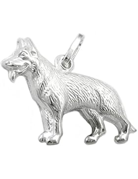 Anhänger, Schäferhund, Silber 925