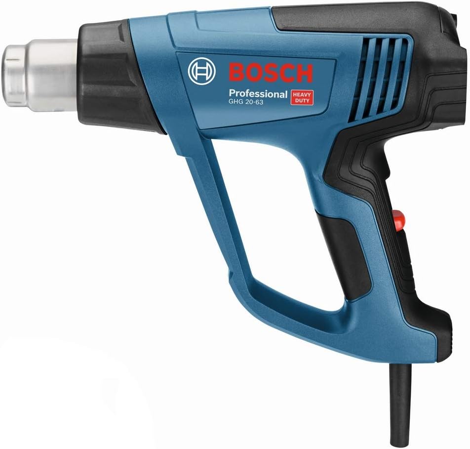 Bosch Professional GHG 20-63 Sıcak Hava Tabancası (2.000 W, Çalışma Sıcaklığı: 50 – 630 °C)