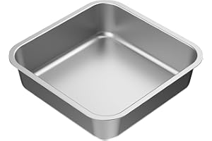 Edelstahl-Hundenäpfe für ELS PET Erhöhte Hundenäpfe, Leicht zu Reinigen, Futter-Wasser-Hundenäpfe für Hunde, Lebensmittelqualität, BPA-frei