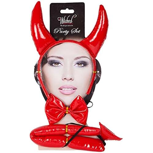 Amazon.co.uk red devil horns