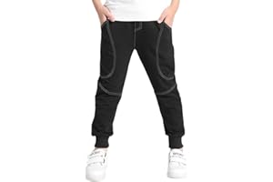 YOUNGSOUL Jungen Jogginghose Kinder Hosen Sweathosen Sporthose Lang