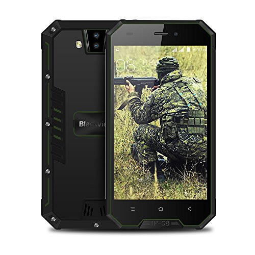 Smartphone in Offerta Blackview BV4000pro Smartphone Android 7.0 3G, 4.7â€˜â€™HD Schermo 2GB RAM+16GB ROM, 8MP+2MP, 3680mAh, Smartphone dual SIM ï¼ˆVerdeï¼‰