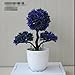 Produktbild LSRHT Künstliche Blumen Flowerhui Kübelpflanzen Pflanzen Dekoration Kiefer Lila 26 Cm