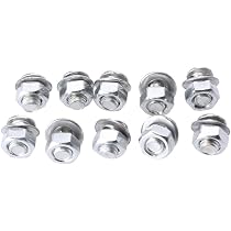 20 Stück Fahrrad-Kabelankerschrauben 6 Mm – Mit Muttern, Für Brems- Und Schaltzüge, 15 Mm Lang