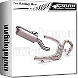 auspuff komplett + krummer titan force edelstahl