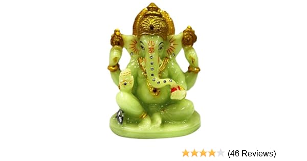Buy Aica Gifts Lord Ganpati Glowing Radium Ganesh Idol Hindu God