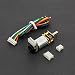 Produktbild Angelelec DIY Open Sources Direct Current Motor, Metal Gear Reducer Motor With Encoder (50: 1), With 9MM Long D-Shaped Metal Output Shaft, Compatible With 42*19MM and 32*7MM Small Wheel on the Market