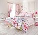 Think-Louder New Fashion Luxury Style Butterfly Print Duvet Set Single Double King Super King-Pink-Super King