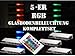 Produktbild 60 mm LED 5-er RGB-Glasbodenbeleuchtung-Komplett-Set +Trafo+RGB-Controller+Fernbedienung