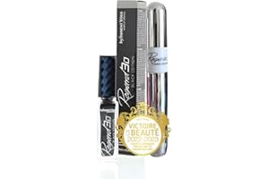 INFINIMENT VOUS MAKE-UP FRANCE Infiniment Vous Make Up France - Fibres Regard 3D + Mascara Regard, Mascara Waterproof Noir, Maquillage Femme, allonge et volumise vos cils de manière spectaculaire