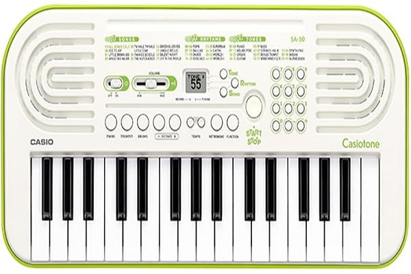 Casio SA-50 Mini-clavier à 32 mini Touches, Blanc