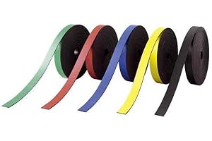 Nobo Ruban Magnétique, 5 mm x 2 m, Bleu, 1901108